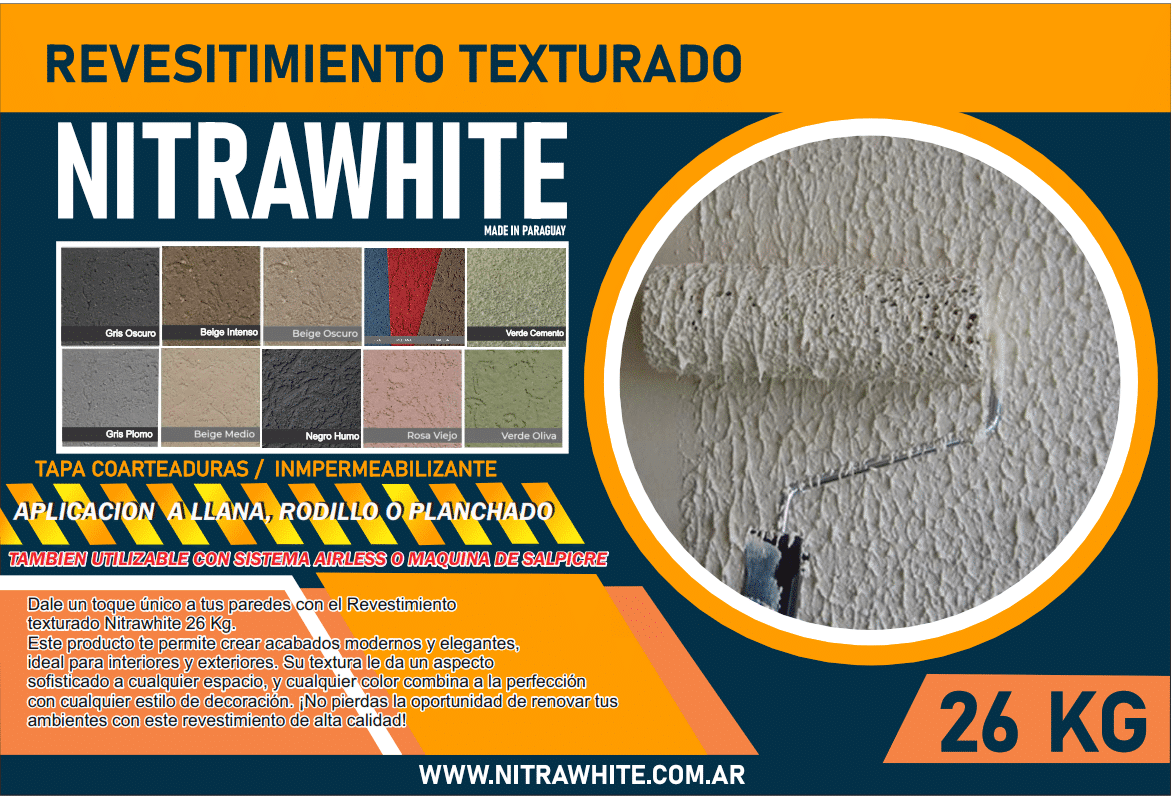 nitrawhite revestimiento